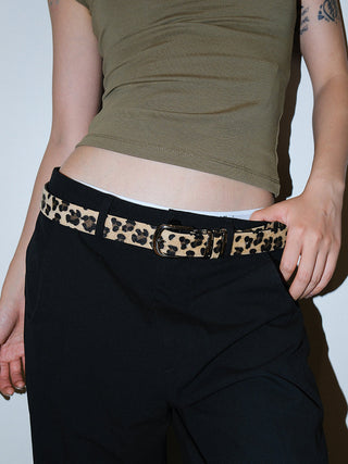 Snakeskin Punk Belt