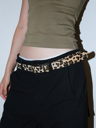 Snakeskin Punk Belt