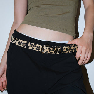 Snakeskin Punk Belt
