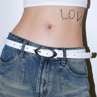 Round Buckle Belt
