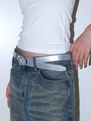 Round Buckle Belt