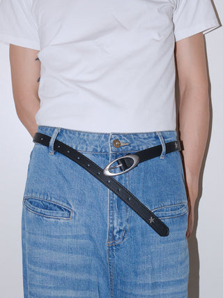 Round Buckle Belt