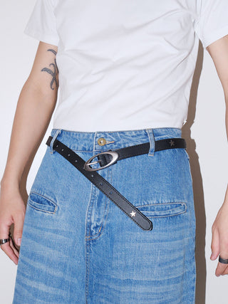 Round Buckle Belt