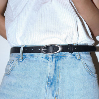 Round Buckle Belt