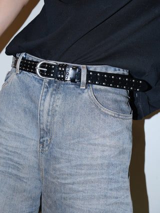 Yellow Rivet Belt
