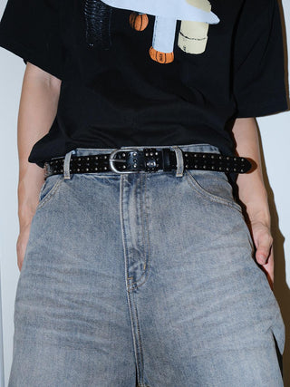 Yellow Rivet Belt