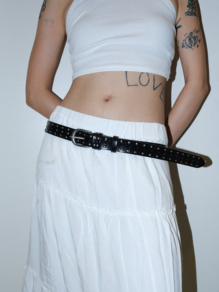 Yellow Rivet Belt