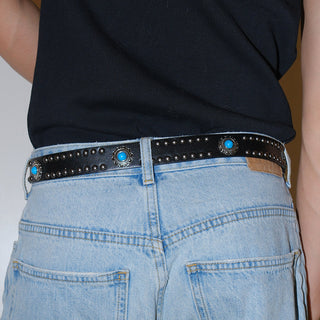 Turquoise Rivet Belt