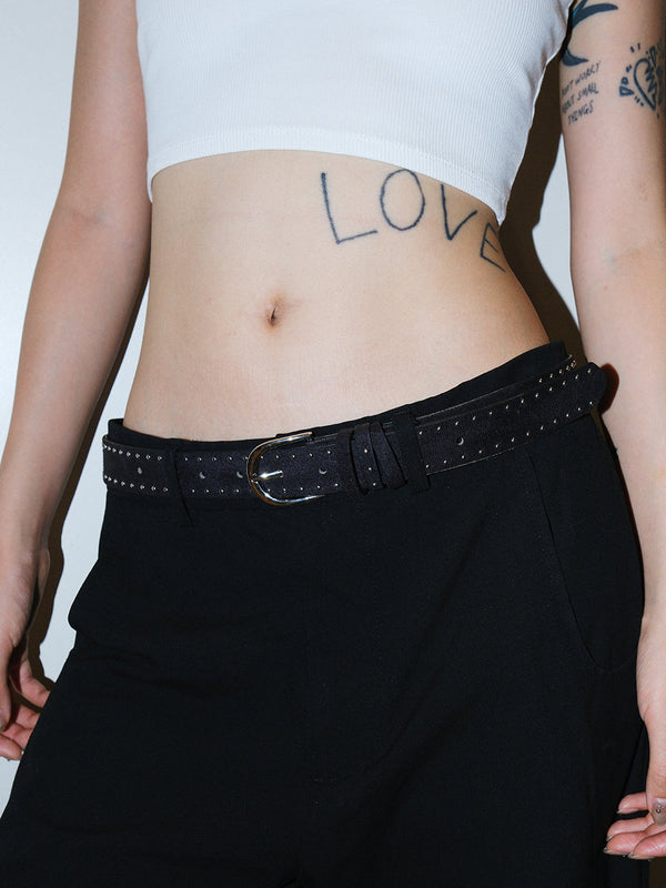 Velvet Rivet Belt