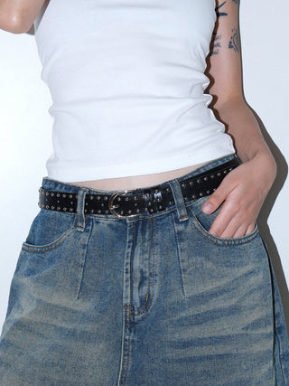 Velvet Rivet Belt