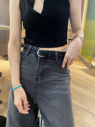 Velvet Rivet Belt