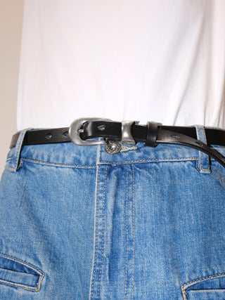 Distressed Leather Belt
