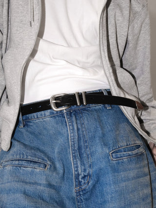 Distressed Leather Belt