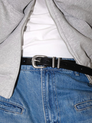 Distressed Leather Belt