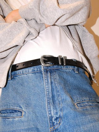 Distressed Leather Belt