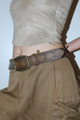 Carved Bronze Belt