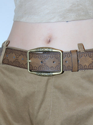 Carved Bronze Belt