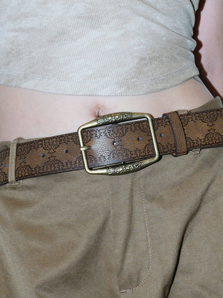Carved Bronze Belt