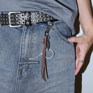 Leather Keychain
