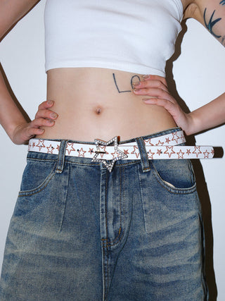 Star Rhinestone Belt