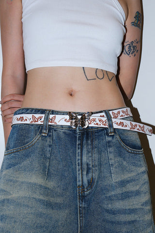 Star Rhinestone Belt