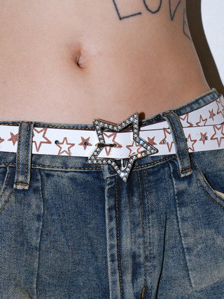 Star Rhinestone Belt