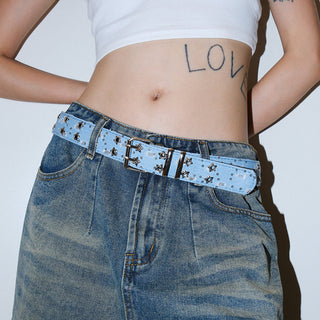 Sequin Canvas Belt