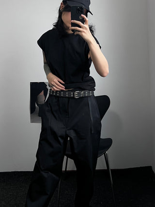 Sequin Canvas Belt