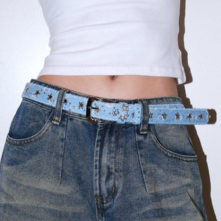 Sequin Canvas Belt