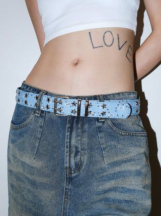 Sequin Canvas Belt