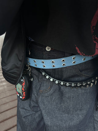 Sequin Canvas Belt
