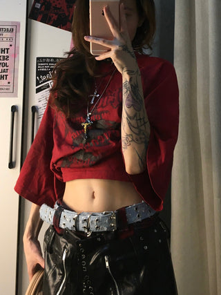 Sequin Canvas Belt