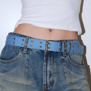 Sequin Canvas Belt