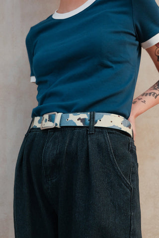 Camouflage Thin Belt
