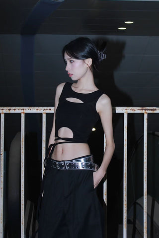 Silver Double-Hole Belt