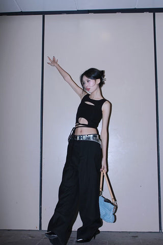 Silver Double-Hole Belt