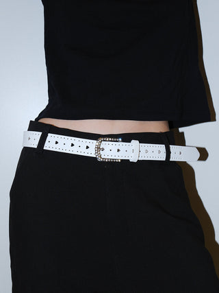 Heart Buckle Belt