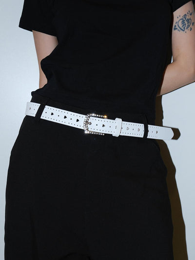 Heart Buckle Belt