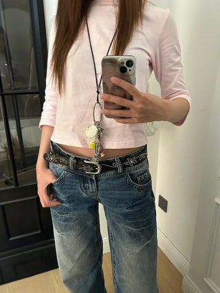 Bohemian Rivet Belt