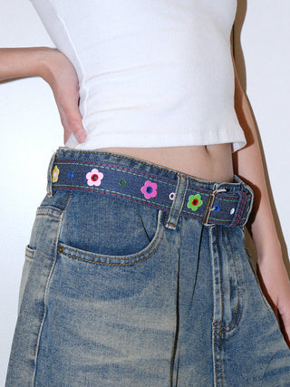 Floral Color Belt