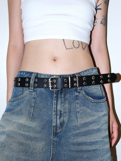 Rivet Wide Belt