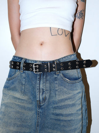 Rivet Wide Belt
