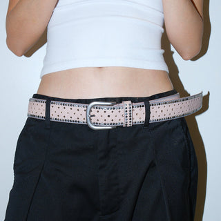 Rhinestone Wide Belt