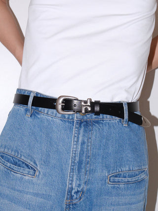 Round Buckle Belt