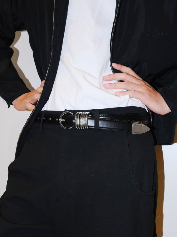 Round Buckle Belt