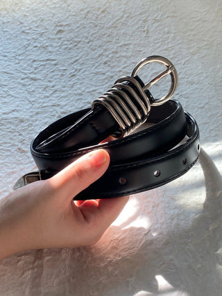 Round Buckle Belt