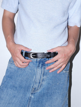 Round Buckle Belt