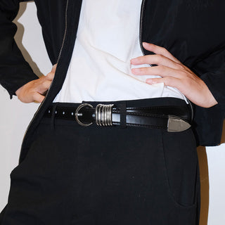 Round Buckle Belt