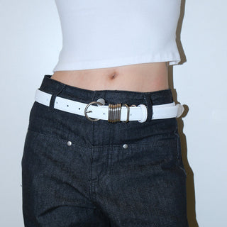 Round Buckle Belt