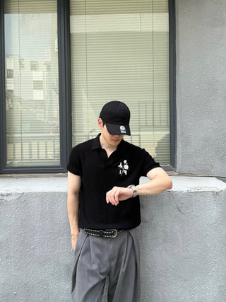 Black Rivet Belt